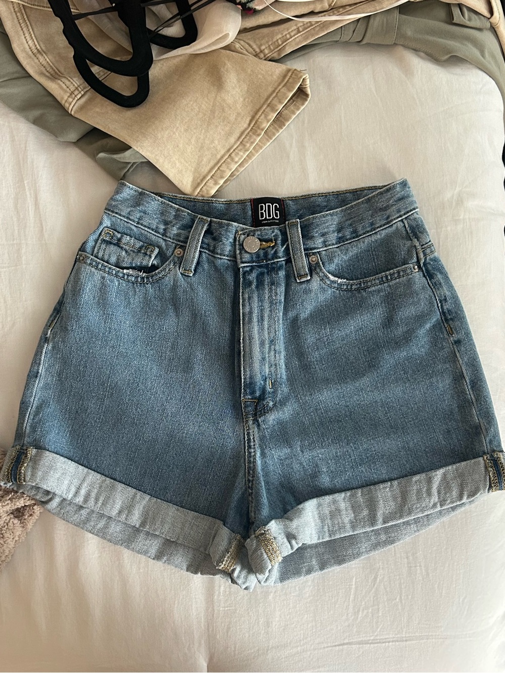 BDG High Rise Mom Shorts